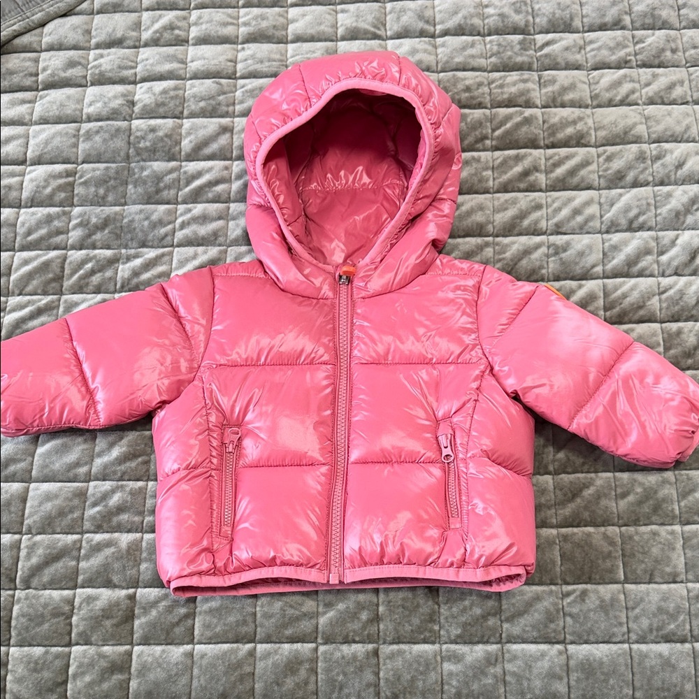 Save The Duck Baby Quilted Puffer Jacket New
